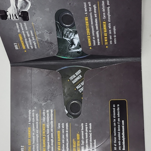 Beachbody P90X & Master's Hammer Workout DVD Set - Picture 3 of 4